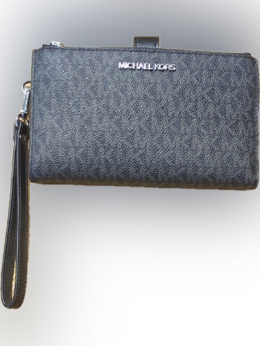 Michael Kors Black Pebbled Leather Wallet - Check Closet for Matching Tote Bag